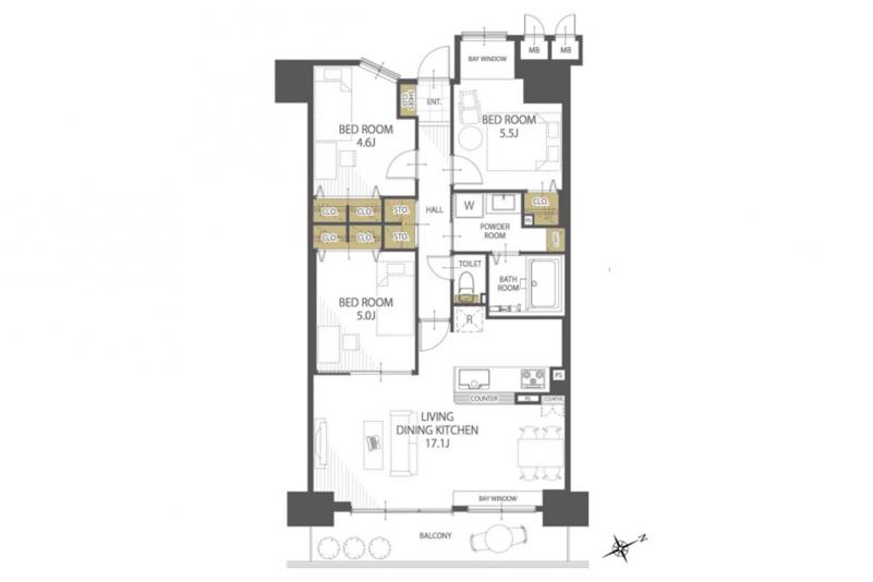 福岡県福津市中央