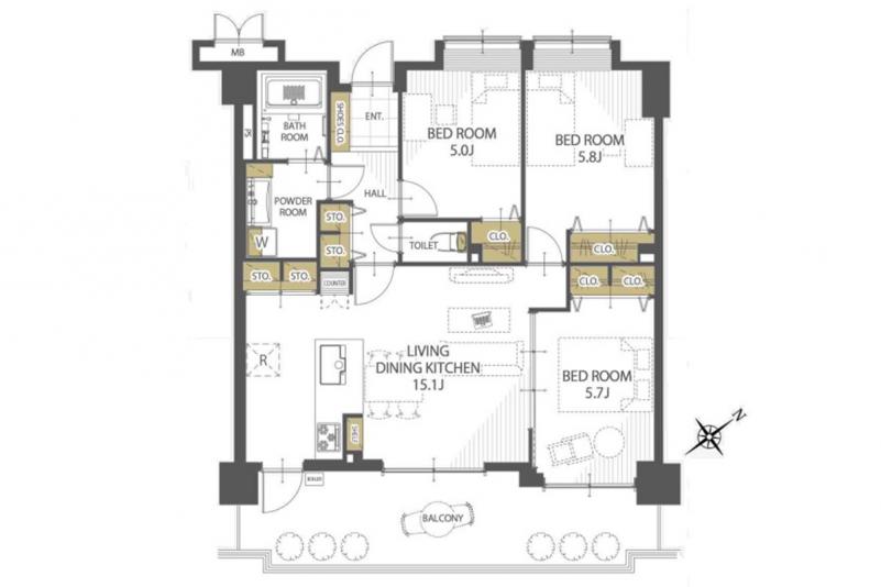 福岡県福岡市東区舞松原