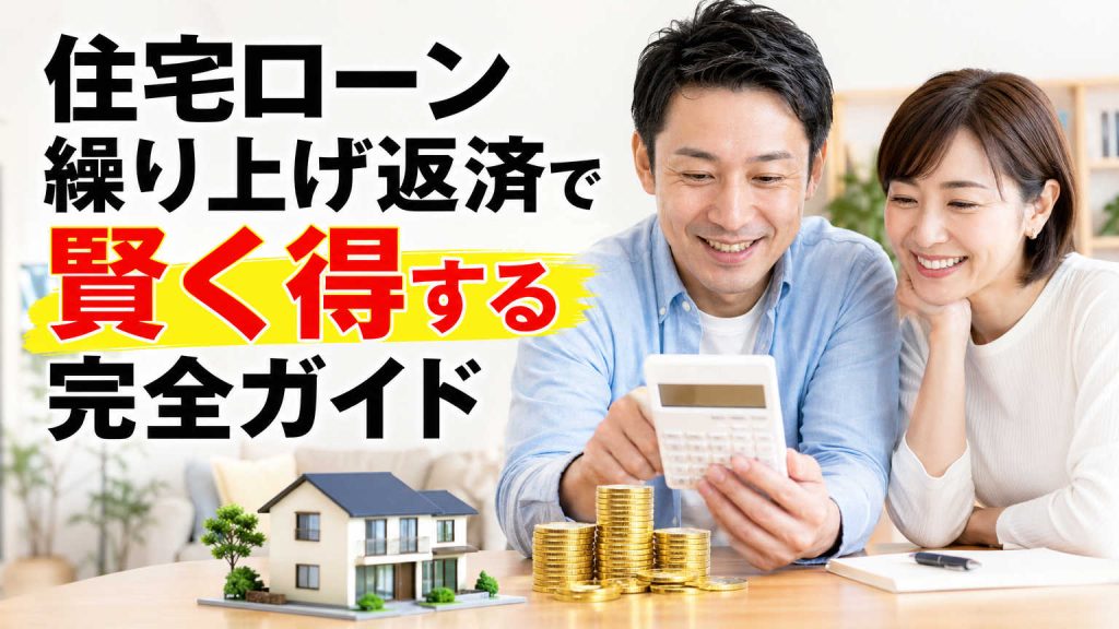 住宅ローン繰り上げ返済で賢く得する完全ガイド