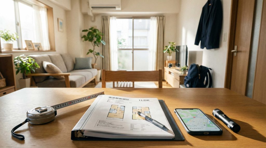 住宅内覧に行く前の準備と持ち物リスト