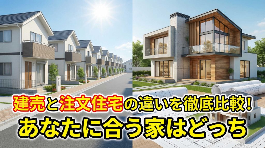建売と注文住宅の違いを徹底比較!あなたに合う家はどっち | 分譲住宅・仲介・土地情報はアバンティア不動産