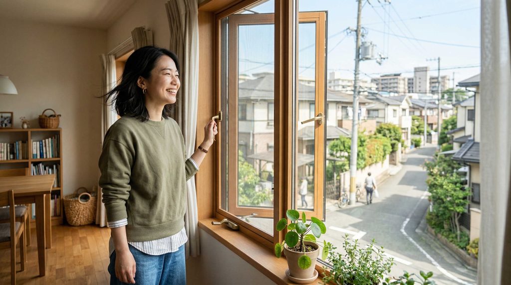 【開き方別】よく使われる窓の種類と特徴・メリット・デメリット