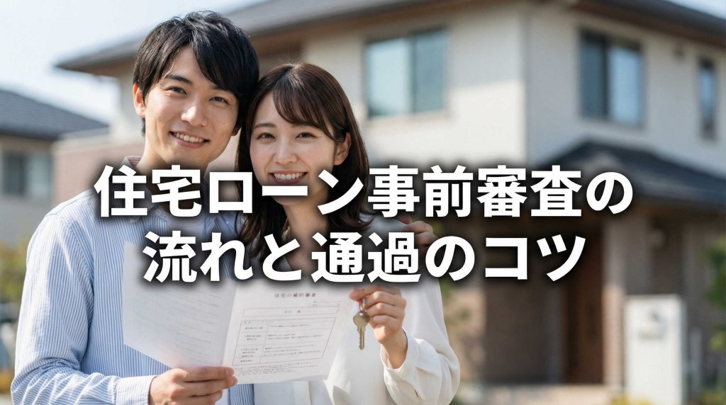 住宅ローン事前審査の流れと通過のコツ