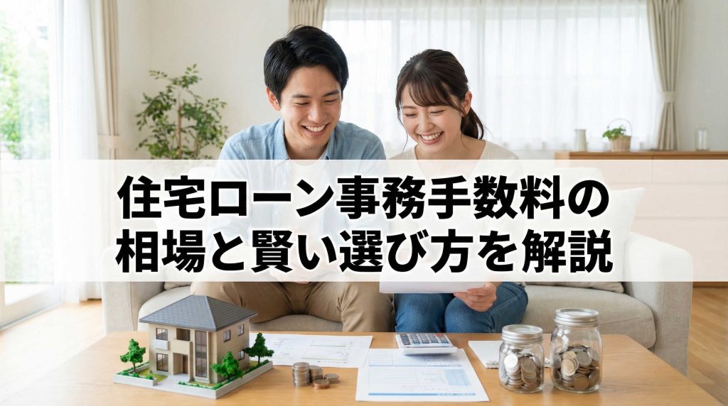 住宅ローン事務手数料の相場と賢い選び方を解説