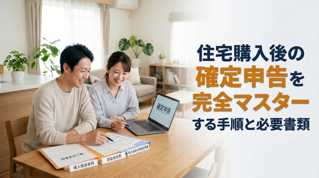 住宅購入後の確定申告を完全マスターする手順と必要書類