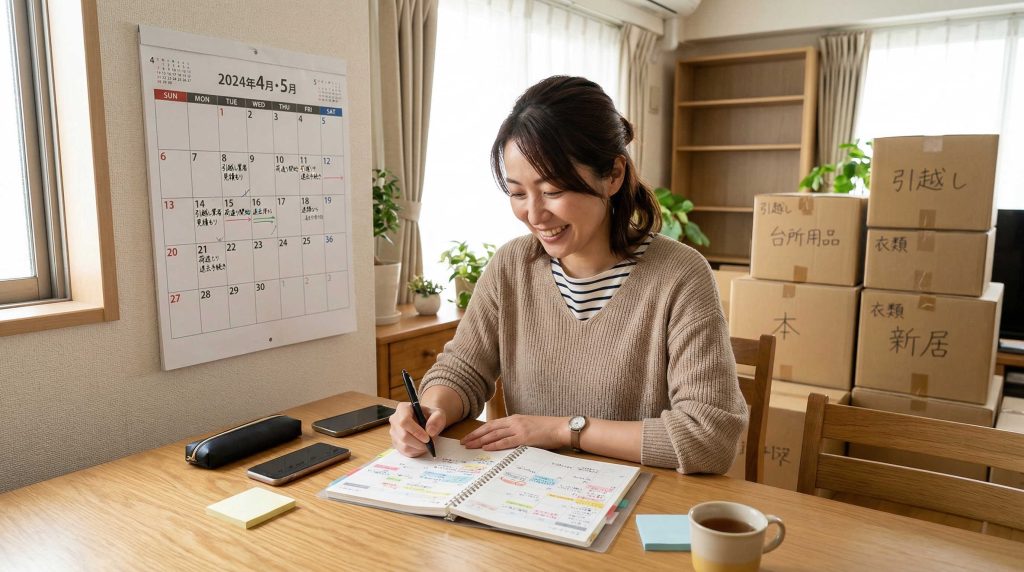 失敗しない新築引っ越しの準備スケジュール