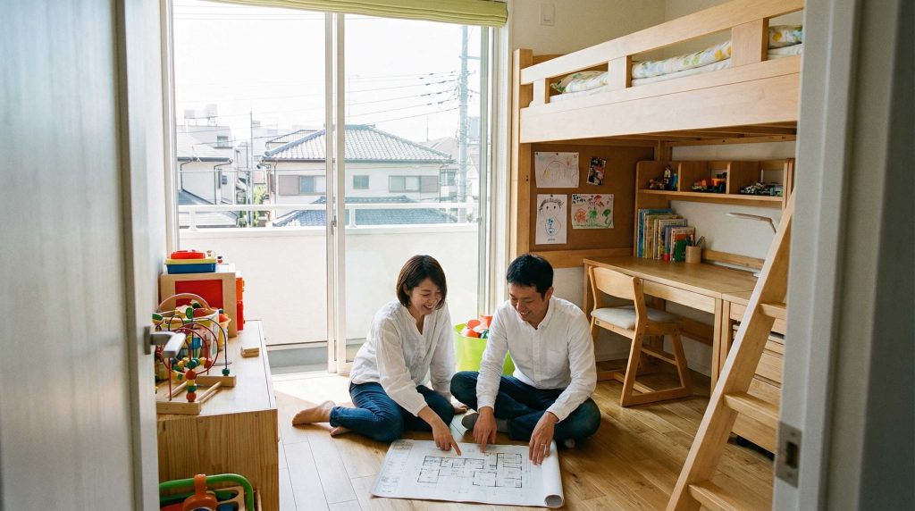子供の成長に合わせて後悔しない家選びをするポイント