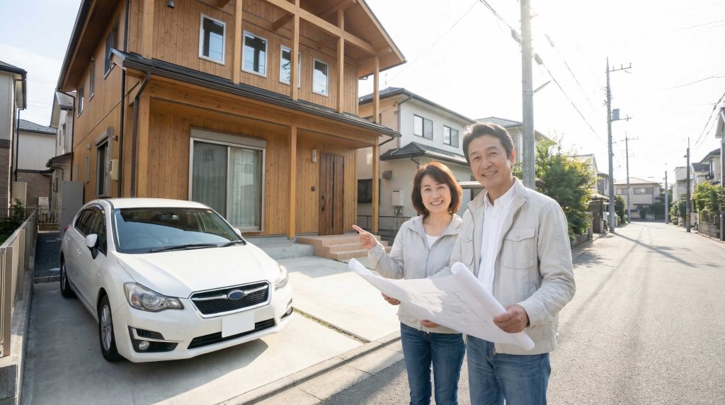 建売住宅の駐車場サイズと配置を確認して後悔しない選び方