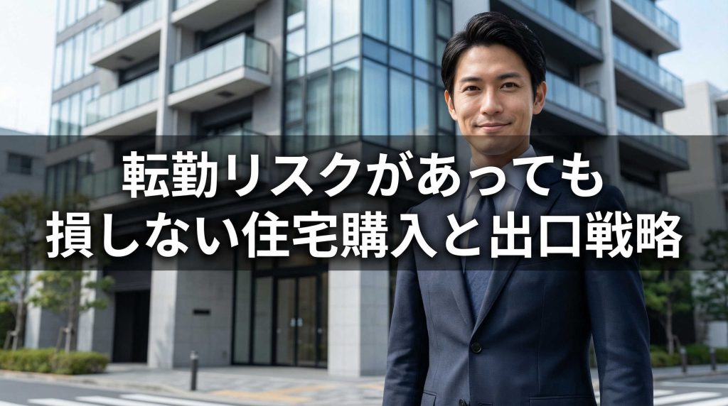 転勤リスクがあっても損しない住宅購入と出口戦略