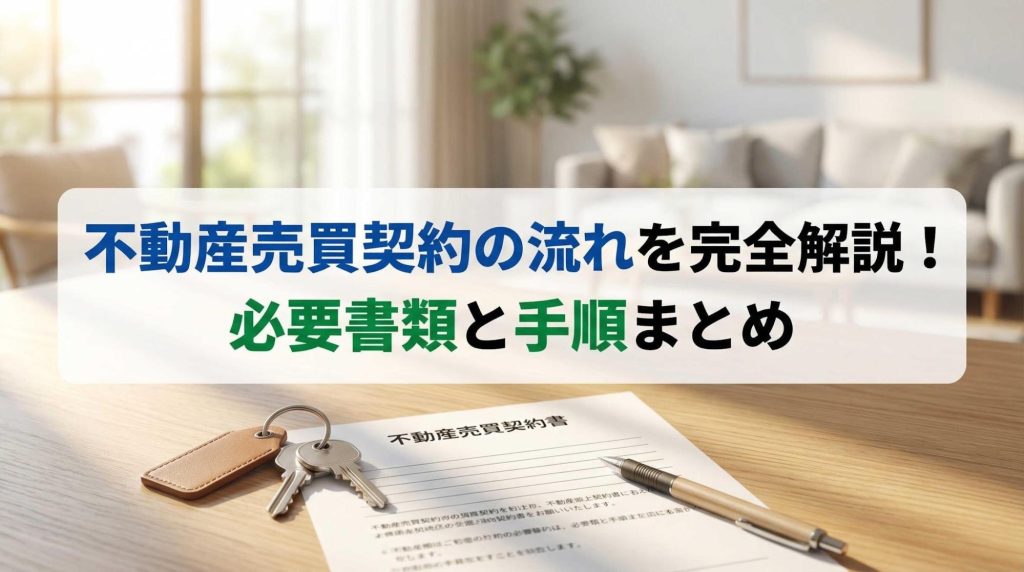 不動産売買契約の流れを完全解説!必要書類と手順まとめ