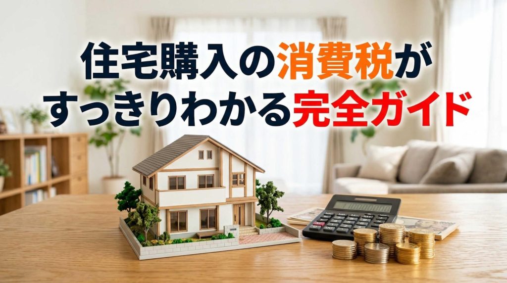 住宅購入の消費税がすっきりわかる完全ガイド