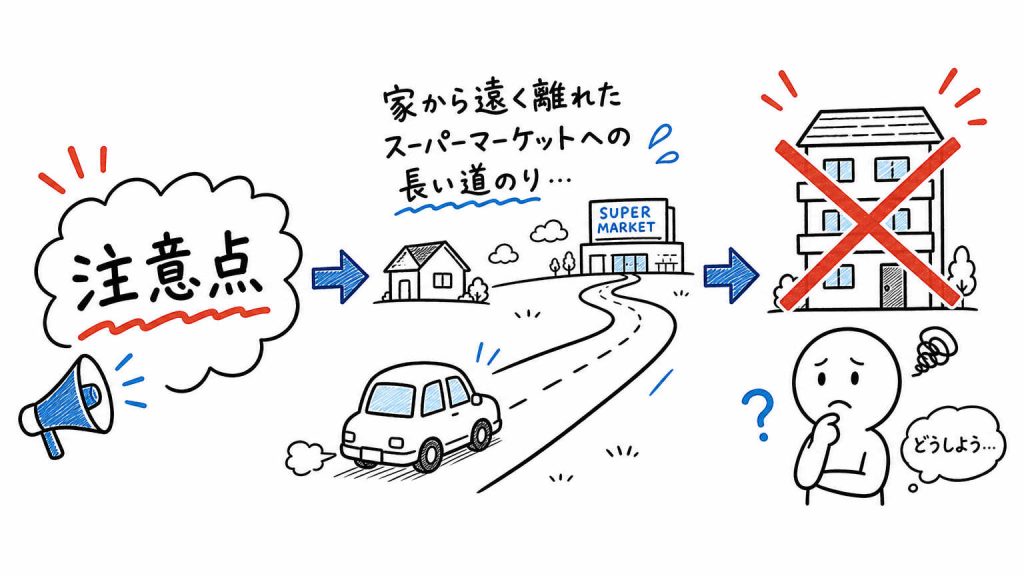 第一種低層住居専用地域に住むデメリット・注意点