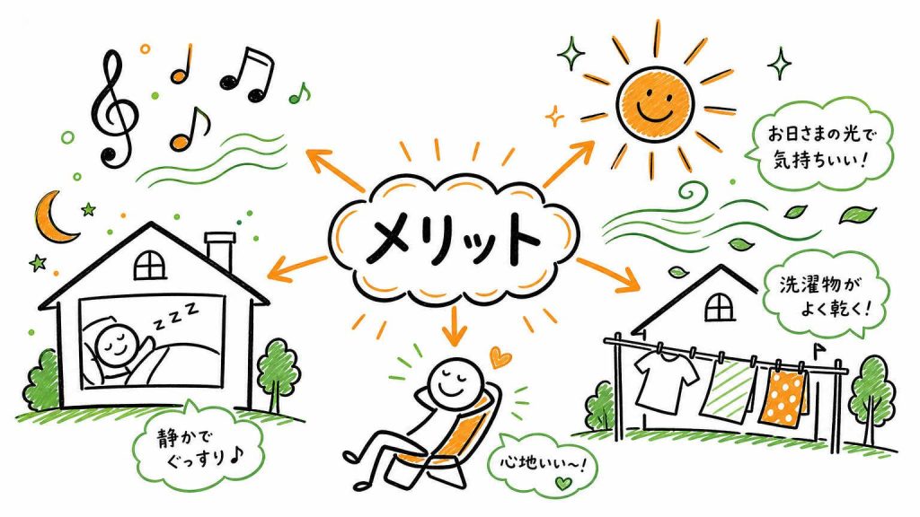 第一種低層住居専用地域に住むメリット
