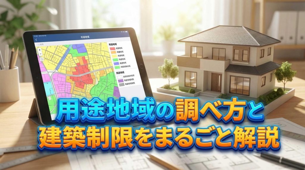 用途地域の調べ方と建築制限をまるごと解説