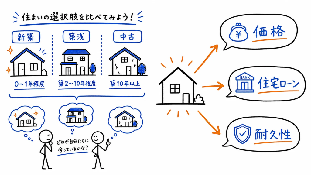 住宅購入で築年数に迷ったら？後悔しない選び方がわかる