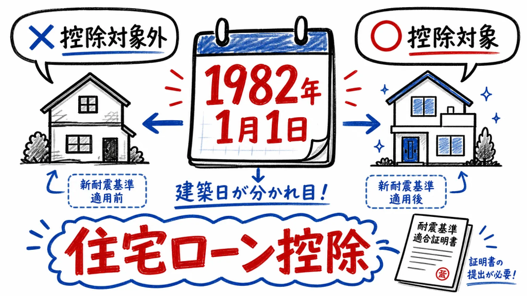 住宅ローン控除を使うための築年数の条件